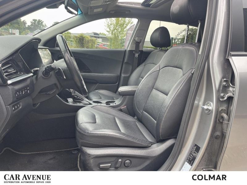 Occasion KIA Niro 1.6 105 ISG + Plug-In 60.5 Premium Toit ouvrant Gps Caméra DCT6 Garantie 02/28 2021 Gris Comete métallisé 19690 € à Colmar