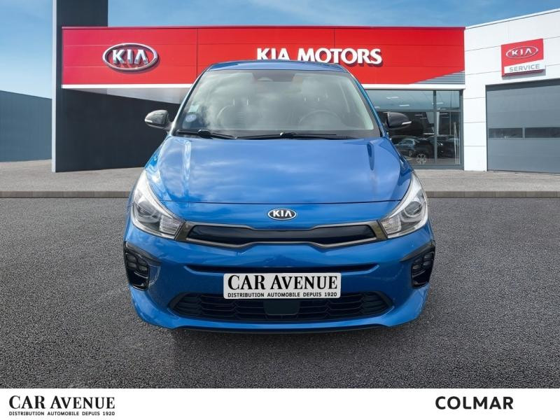 Occasion KIA Rio 1.0 T-GDI 100 MHEV GT-Line Carplay Clim auto GARANTIE 12 MOIS 2021 Bleu Azur métallisé 13390 € à Colmar