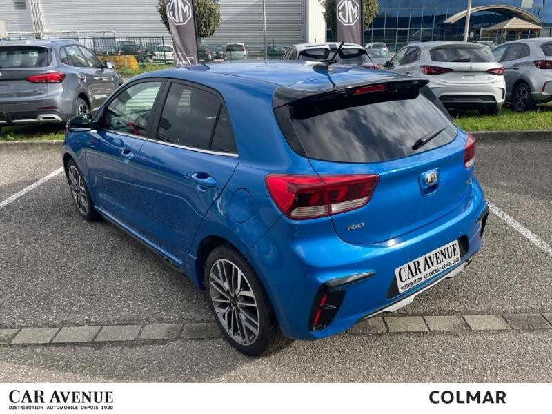 Occasion KIA Rio 1.0 T-GDI 100 MHEV GT-Line Carplay Clim auto GARANTIE 12 MOIS 2021 Bleu Azur métallisé 13390 € à Colmar