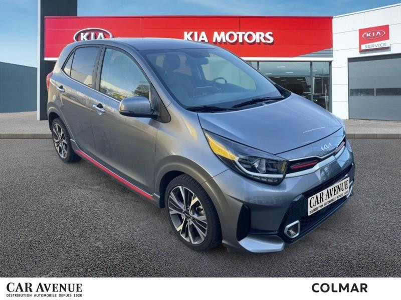 Occasion KIA Picanto 1.2 DPi 84 GT Line Premium Caméra Clim auto Gps Garantie 07-2029 2022 Gris Meteore métallisé 13490 € à Colmar