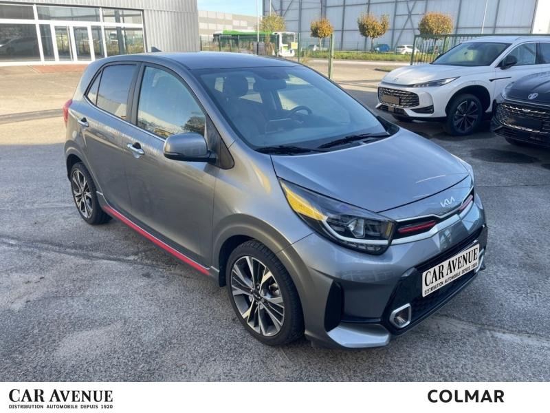 Occasion KIA Picanto 1.2 DPi 84 GT Line Premium Caméra Clim auto Gps Garantie 07-2029 2022 Gris Meteore métallisé 13490 € à Colmar