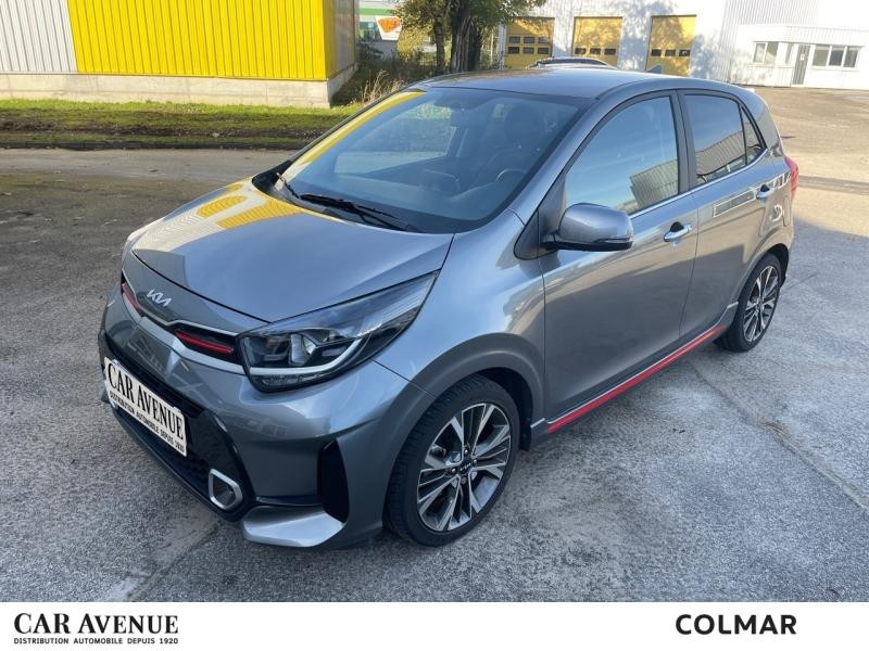 Occasion KIA Picanto 1.2 DPi 84 GT Line Premium Caméra Clim auto Gps Garantie 07-2029 2022 Gris Meteore métallisé 13490 € à Colmar