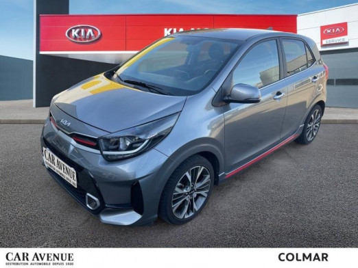 Used KIA Picanto 1.2 DPi 84 GT Line Premium Caméra Clim auto Gps Garantie 07-2029 2022 Gris Meteore métallisé € 13,490 in Colmar