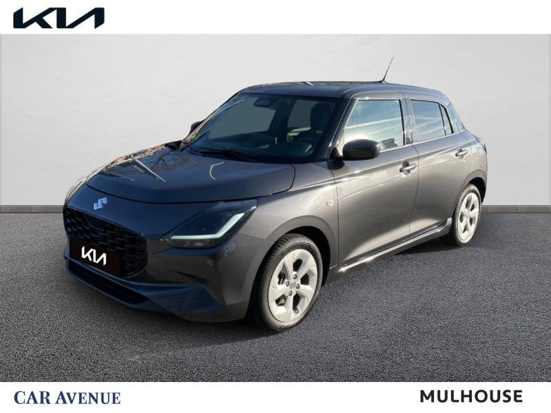 Occasion SUZUKI Swift 1.2 Hybrid 83 Pack BVA Garantie 1an Carplay Caméra Gps Sièges chauffants 2025 Mineral Gray Metal 16990 € à Colmar