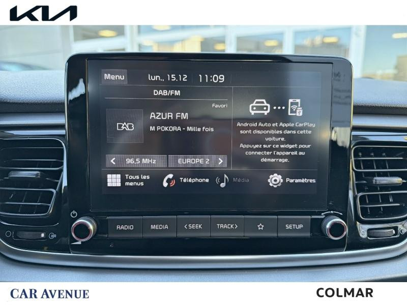 Occasion KIA Rio 1.0 T-GDI 100 Active Caméra Carokay Clim GARANTIE 09-2028 2021 Gris Ardoise métallisé 14490 € à Colmar