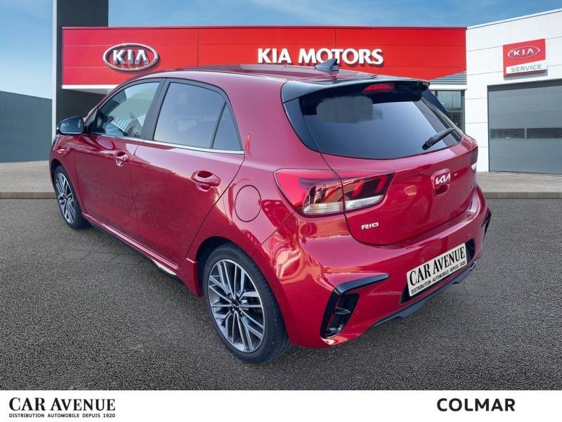 Used KIA Rio 1.0 T-GDI 120 MHEV GT-Line Premium DCT7 GARANTIE 01-2029 2022 Rouge Grenadine métallisé € 9504 in Colmar