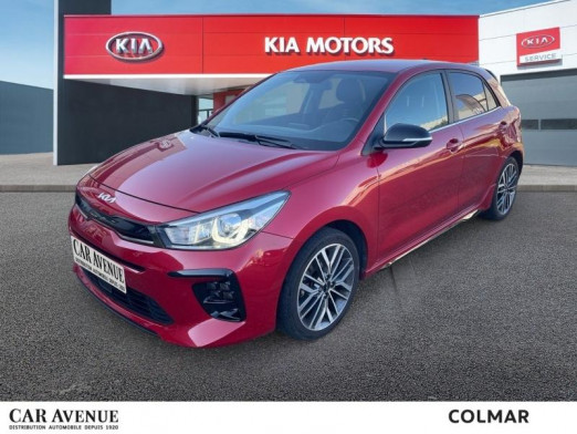 Used KIA Rio 1.0 T-GDI 120 MHEV GT-Line Premium DCT7 GARANTIE 01-2029 2022 Rouge Grenadine métallisé € 9,504 in Colmar