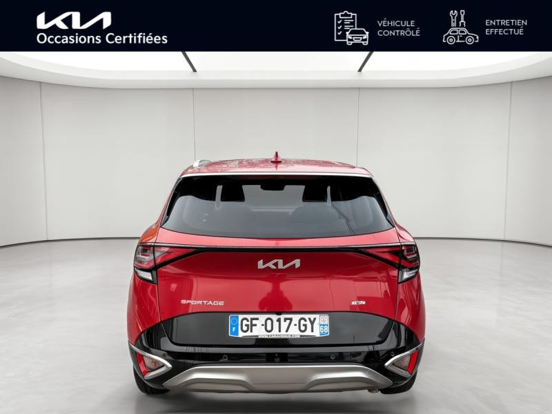 Occasion KIA Sportage 1.6 T-GDi 230 HEV Design BVA6 1ere main Gps Caméra GARANTIE 12 MOIS 2022 Rouge Rubis métallisé 24990 € à Colmar