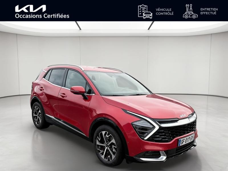 Occasion KIA Sportage 1.6 T-GDi 230 HEV Design BVA6 1ere main Gps Caméra GARANTIE 12 MOIS 2022 Rouge Rubis métallisé 24990 € à Colmar