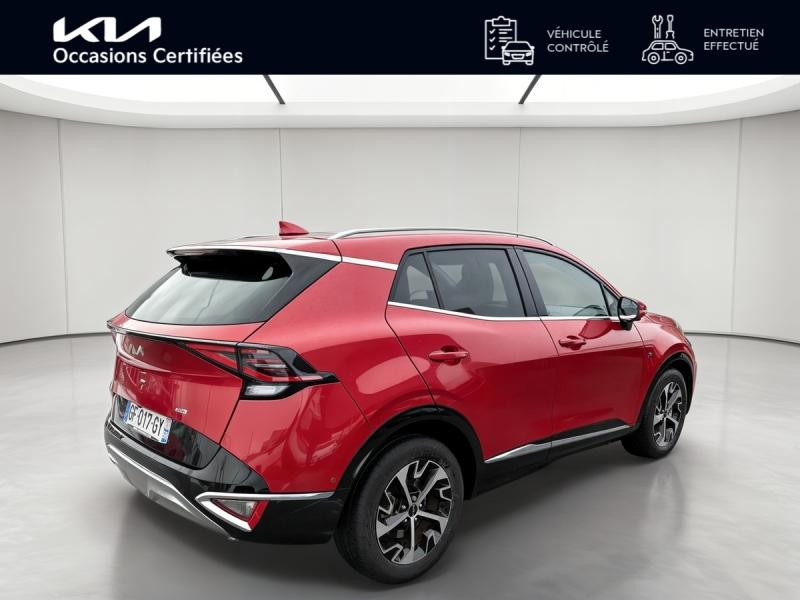 Occasion KIA Sportage 1.6 T-GDi 230 HEV Design BVA6 1ere main Gps Caméra GARANTIE 12 MOIS 2022 Rouge Rubis métallisé 24990 € à Colmar