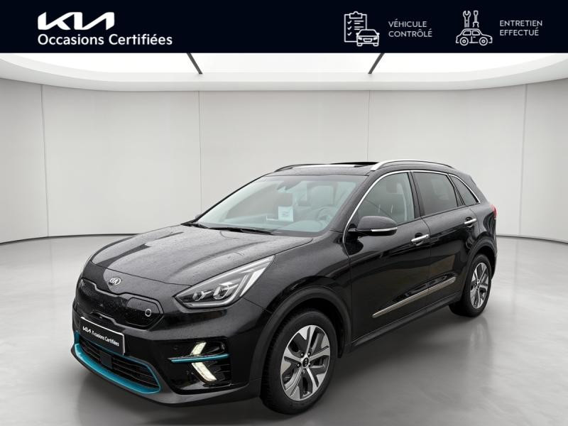 Occasion KIA e-Niro Premium 204 GPS TO ACC Gps Carplay Garantie 01-2028 2021 Noir Ebene métallisé 20490 € à Colmar