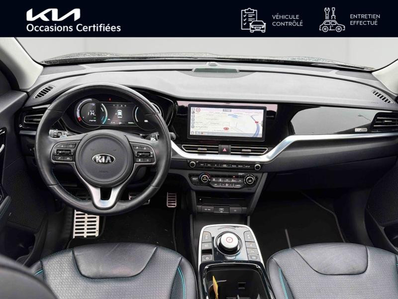 Occasion KIA e-Niro Premium 204 GPS TO ACC Gps Carplay Garantie 01-2028 2021 Noir Ebene métallisé 20490 € à Colmar