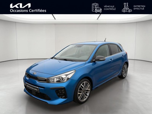 Used KIA Rio 1.0 T-GDI 100 MHEV GT-Line Carplay Clim auto GARANTIE 12 MOIS 2021 Bleu Azur métallisé € 13,290 in Colmar