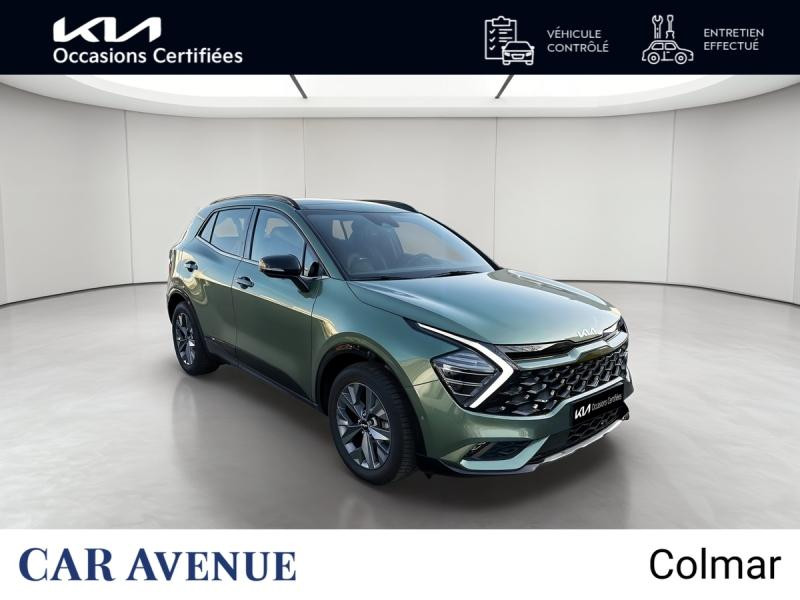 Used KIA Sportage 1.6 T-GDi 230 HEV GT-Line Premium BVA6 4x2 GARANTIE 12 MOIS 2022 Vert Bornéo métallisé/Toit noir € 26990 in Colmar
