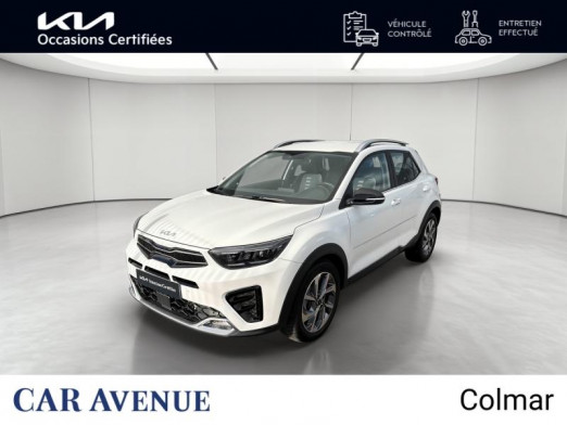 Used KIA Stonic 1.0 T-GDi 120 MHEV GT Line Gps Caméra Carplay Clim auto 2023 Blanc € 18,490 in Colmar