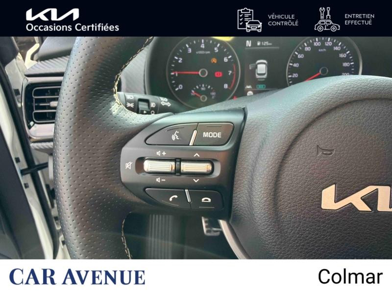 Used KIA Stonic 1.0 T-GDi 120 MHEV GT Line Gps Caméra Carplay Clim auto 2023 Blanc € 18490 in Colmar
