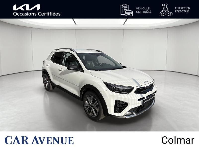 Used KIA Stonic 1.0 T-GDi 120 MHEV GT Line Gps Caméra Carplay Clim auto 2023 Blanc € 18490 in Colmar