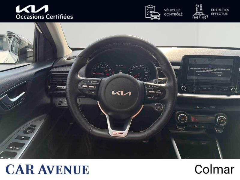 Used KIA Stonic 1.0 T-GDi 120 MHEV GT Line Gps Caméra Carplay Clim auto 2023 Blanc € 18490 in Colmar