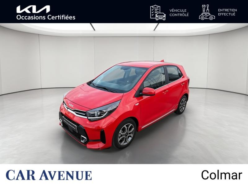 Occasion KIA Picanto 1.2 DPi 84 GT Line BVMA5 GARANTIE 10-2029 2022 Rouge Grenat métallisé 14990 € à Colmar