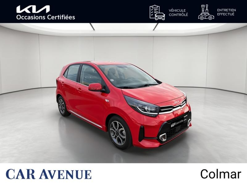 Occasion KIA Picanto 1.2 DPi 84 GT Line BVMA5 GARANTIE 10-2029 2022 Rouge Grenat métallisé 14990 € à Colmar