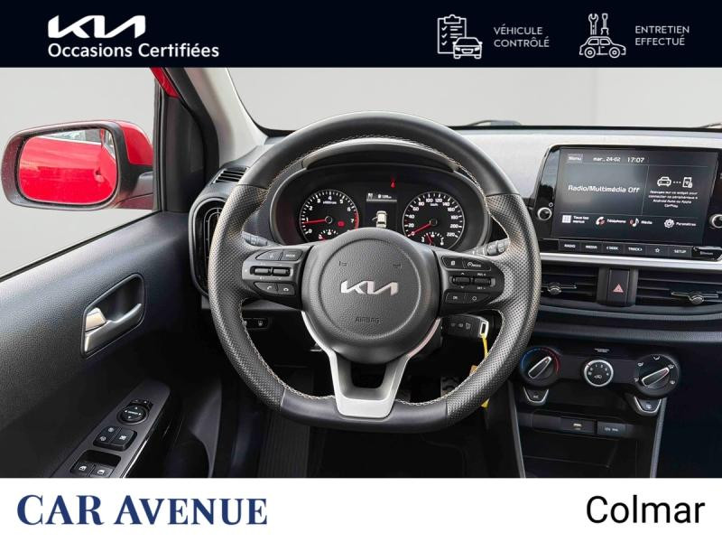 Occasion KIA Picanto 1.2 DPi 84 GT Line BVMA5 GARANTIE 10-2029 2022 Rouge Grenat métallisé 14990 € à Colmar