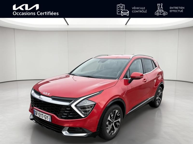 Occasion KIA Sportage 1.6 T-GDi 230 HEV Design BVA6 1ere main Gps Caméra GARANTIE 12 MOIS 2022 Rouge Rubis métallisé 23590 € à Colmar
