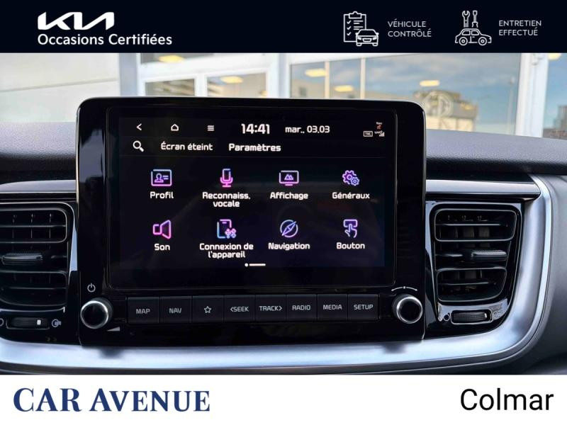 Used KIA Stonic 1.0 T-GDi 120 MHEV GT Line Caméra Carplay Clim auto GARANTIE 12 MOIS 2021 Rouge Grenadine métallisé € 16990 in Colmar