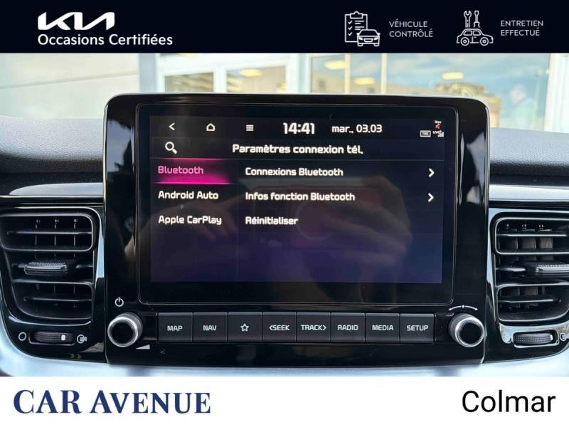 Used KIA Stonic 1.0 T-GDi 120 MHEV GT Line Caméra Carplay Clim auto GARANTIE 12 MOIS 2021 Rouge Grenadine métallisé € 16990 in Colmar