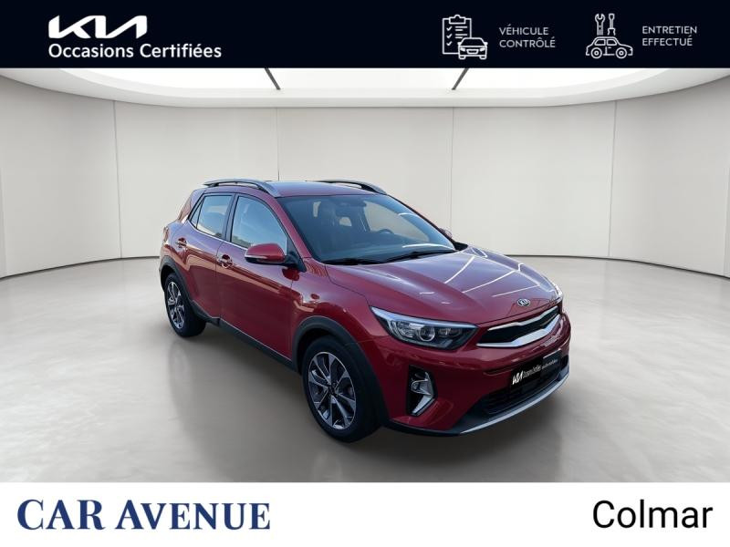 Used KIA Stonic 1.0 T-GDi 120 MHEV GT Line Caméra Carplay Clim auto GARANTIE 12 MOIS 2021 Rouge Grenadine métallisé € 16990 in Colmar