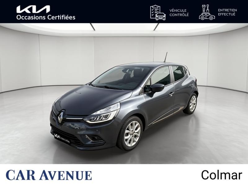 Occasion RENAULT Clio 1.5 dCi 90 energy Intens 5p GARANTIE 12 MOIS 2018 Gris Titanium 12990 € à Colmar