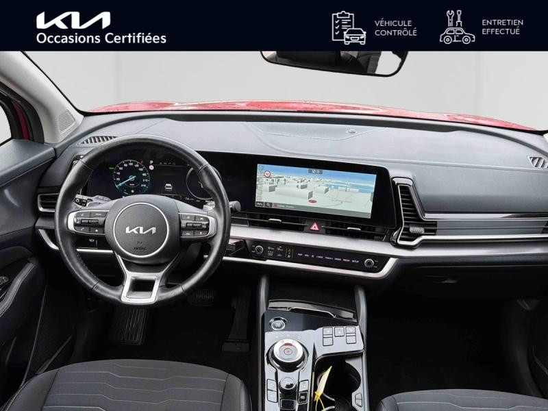 Occasion KIA Sportage 1.6 T-GDi 230 HEV Design BVA6 1ere main Gps Caméra GARANTIE 12 MOIS 2022 Rouge Rubis métallisé 23590 € à Colmar