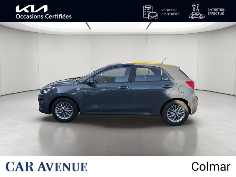 Used KIA Rio 1.2 DPi 84 Active 1ere main Carplay Clim Régulateur 2021 Gris Ardoise métallisé € 12990 in Colmar