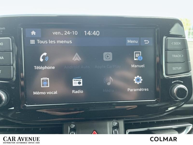 Used HYUNDAI i30 1.0 T-GDi 120 Hybrid Carplay Clim auto Caméra Sièges chauffants 2024 Shimmering Silver Métal € 18190 in Colmar