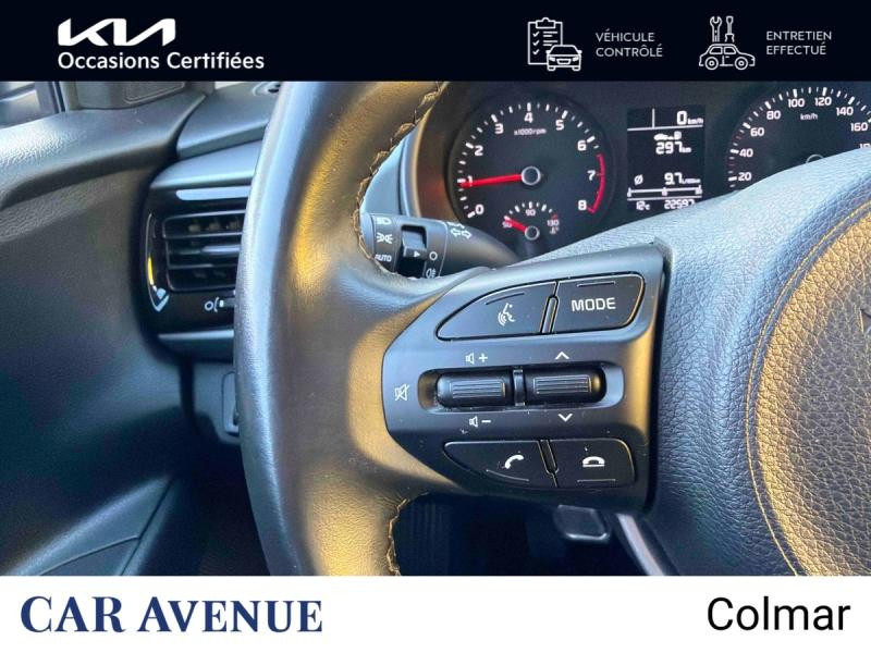 Used KIA Rio 1.2 DPi 84 Active 1ere main Carplay Clim Régulateur 2021 Gris Ardoise métallisé € 12990 in Colmar