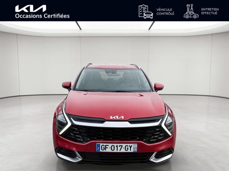Occasion KIA Sportage 1.6 T-GDi 230 HEV Design BVA6 1ere main Gps Caméra GARANTIE 12 MOIS 2022 Rouge Rubis métallisé 23590 € à Colmar