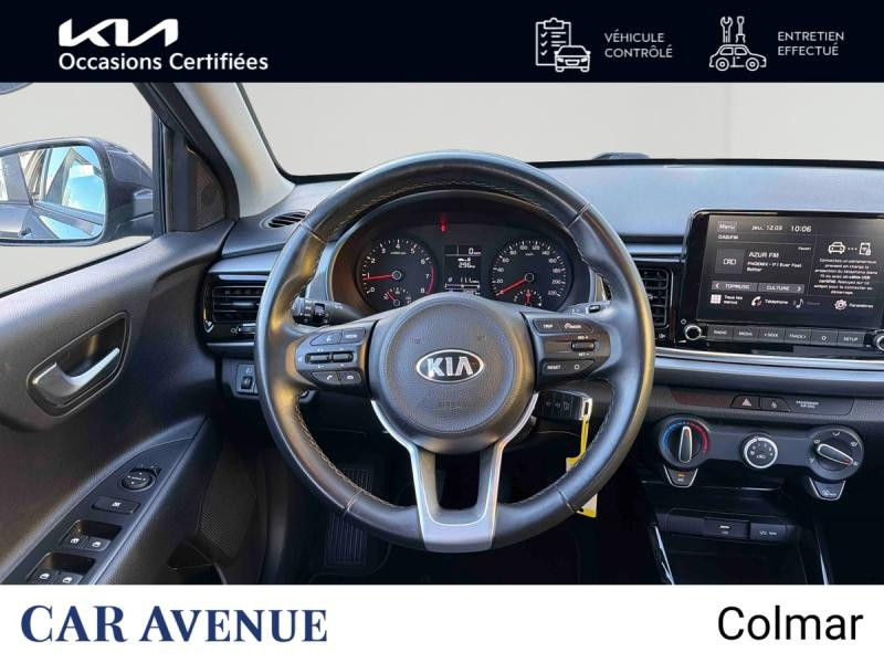 Used KIA Rio 1.2 DPi 84 Active 1ere main Carplay Clim Régulateur 2021 Gris Ardoise métallisé € 12990 in Colmar