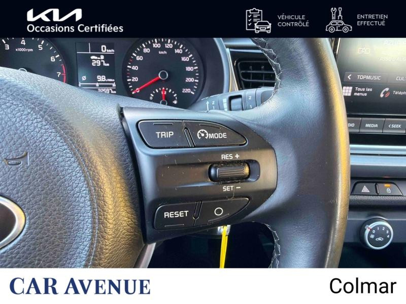 Used KIA Rio 1.2 DPi 84 Active 1ere main Carplay Clim Régulateur 2021 Gris Ardoise métallisé € 12990 in Colmar