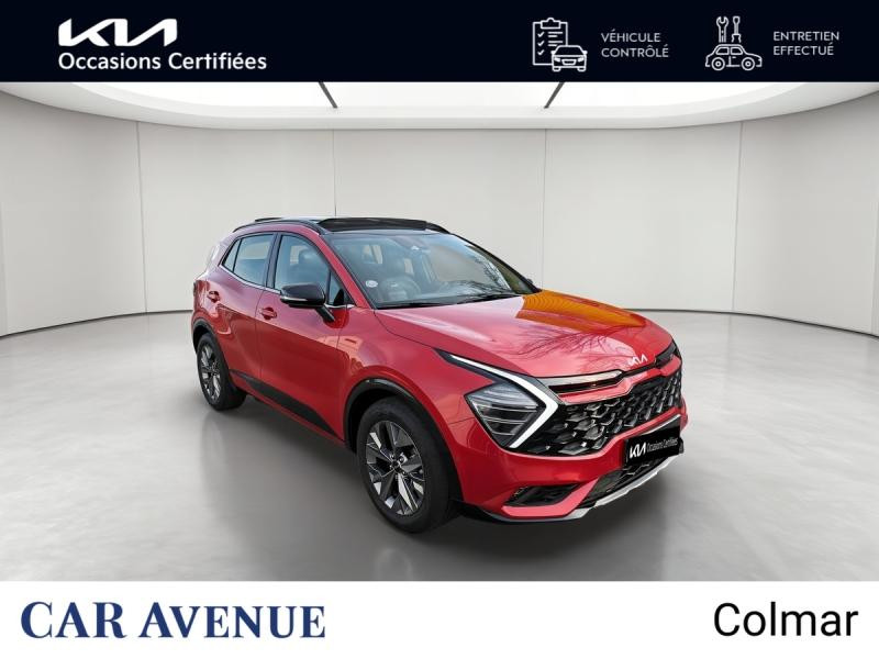 Occasion KIA Sportage 1.6 T-GDi 230 HEV  GT-Line Premium BVA6 4x2 GARANTIE 12 MOIS 2022 Rouge Rubis métallisé 27990 € à Colmar