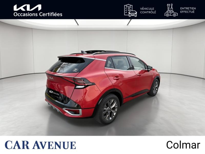 Occasion KIA Sportage 1.6 T-GDi 230 HEV  GT-Line Premium BVA6 4x2 GARANTIE 12 MOIS 2022 Rouge Rubis métallisé 27990 € à Colmar