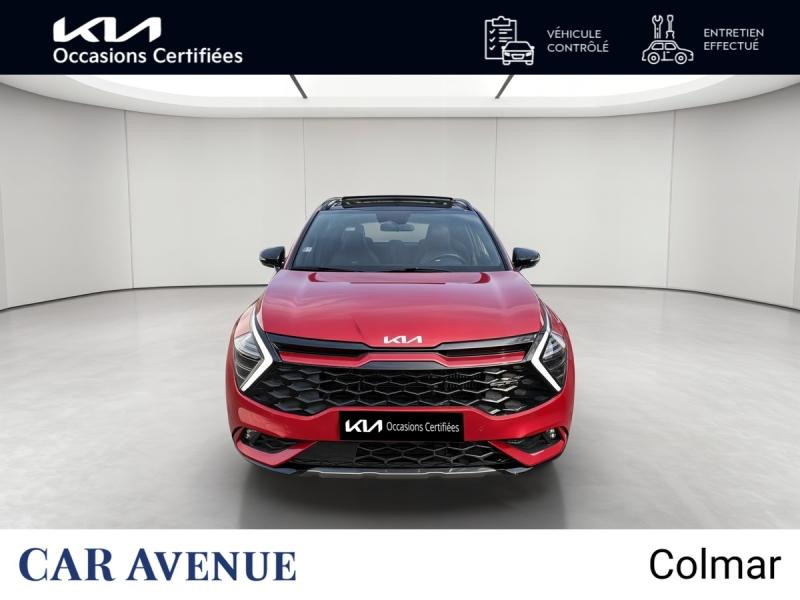 Occasion KIA Sportage 1.6 T-GDi 230 HEV  GT-Line Premium BVA6 4x2 GARANTIE 12 MOIS 2022 Rouge Rubis métallisé 27990 € à Colmar