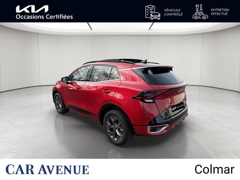 Occasion KIA Sportage 1.6 T-GDi 230 HEV  GT-Line Premium BVA6 4x2 GARANTIE 12 MOIS 2022 Rouge Rubis métallisé 27990 € à Colmar