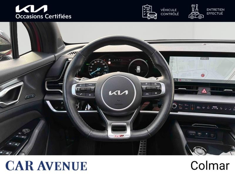 Occasion KIA Sportage 1.6 T-GDi 230 HEV  GT-Line Premium BVA6 4x2 GARANTIE 12 MOIS 2022 Rouge Rubis métallisé 27990 € à Colmar