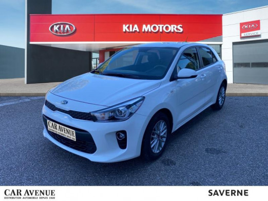Occasion KIA Rio 1.0 T-GDI 100 Active Bluetooth 14 000 km Garantie 2026 2019 Blanc Céleste 13 990 € à Monswiller