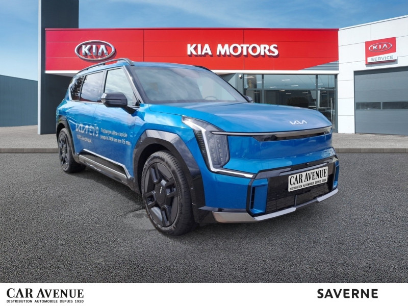 Occasion KIA EV9 385ch GT-Line 4WD 2023 Bleu Océan Glossy métallisé 75990 € à Monswiller