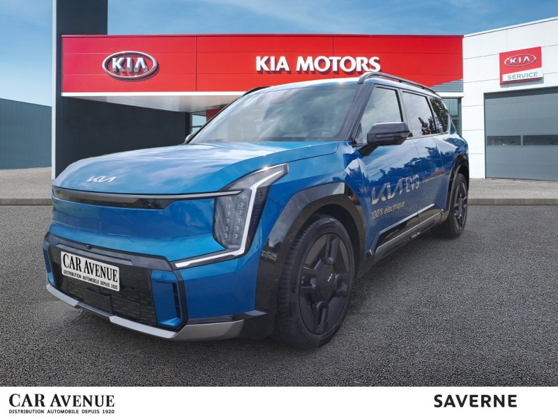 Occasion KIA EV9 385ch GT-Line 4WD 2023 Bleu Océan Glossy métallisé 75990 € à Monswiller