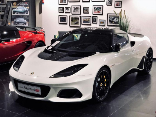Occasion LOTUS Evora GT 410 Sport BVA 2019 BLANCHE 113 990 € à Mulhouse