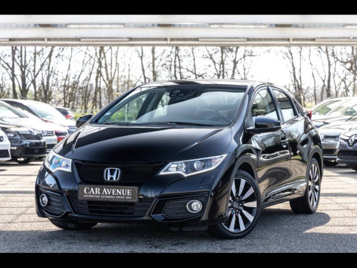 Occasion HONDA Civic 1.8 Elegance142 Gps Garantie 1 an 2015 Noir Cristal 15 990 € à Mulhouse