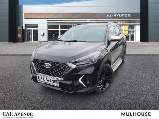 Occasion HYUNDAI Tucson CRDI 136 N Line DCT-7 Gps Camera Toit Pano Garantie 09/2024 2019 Phantom Black 22 990 € à Mulhouse