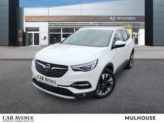 Occasion OPEL Grandland X Turbo 130 Elite BVA Gps Camera Garantie 1 an 2017 Blanc Jade 20 490 € à Mulhouse