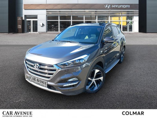 Occasion HYUNDAI Tucson Crdi 136 Executive 4x4 Bva Led Caméra Carplay Toit ouvrant Siège chauf. Gtie 1 an 2016 Moon Rock 21 490 € à Colmar